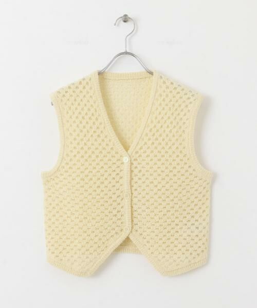 KBF / ケービーエフ ベスト | ループヤーンメッシュベスト | 詳細10