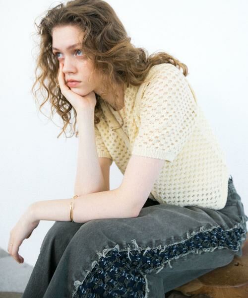 KBF / ケービーエフ ベスト | ループヤーンメッシュベスト | 詳細8