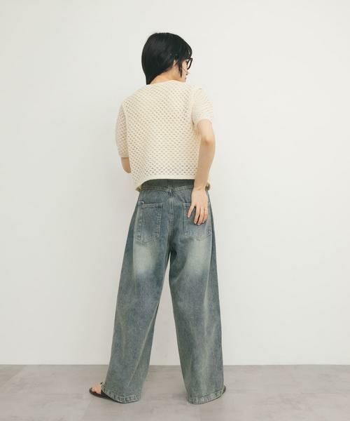 KBF / ケービーエフ ベスト | ループヤーンメッシュベスト | 詳細23