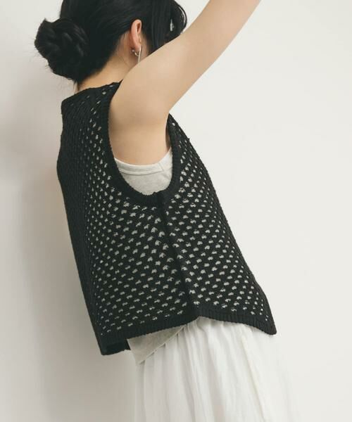 KBF / ケービーエフ ベスト | ループヤーンメッシュベスト | 詳細27