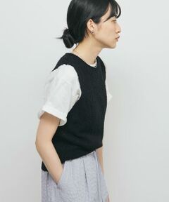 KBF / ケービーエフ ニット・セーター | ブークレニットタンクトップ