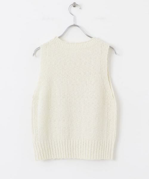 KBF / ケービーエフ ニット・セーター | ブークレニットタンクトップ | 詳細10
