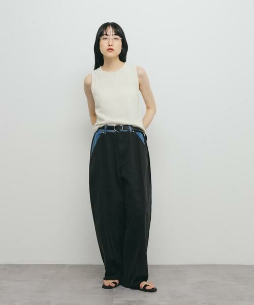 KBF / ケービーエフ ニット・セーター | ブークレニットタンクトップ | 詳細5