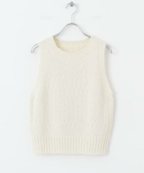 KBF / ケービーエフ ニット・セーター | ブークレニットタンクトップ | 詳細8