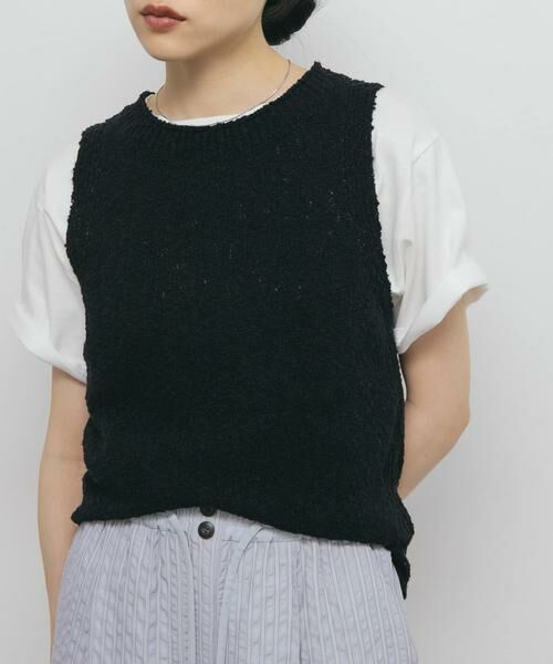 KBF / ケービーエフ ニット・セーター | ブークレニットタンクトップ | 詳細14