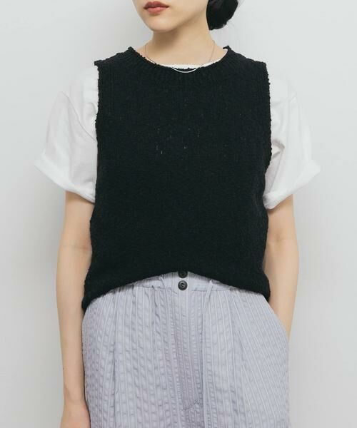 KBF / ケービーエフ ニット・セーター | ブークレニットタンクトップ | 詳細15