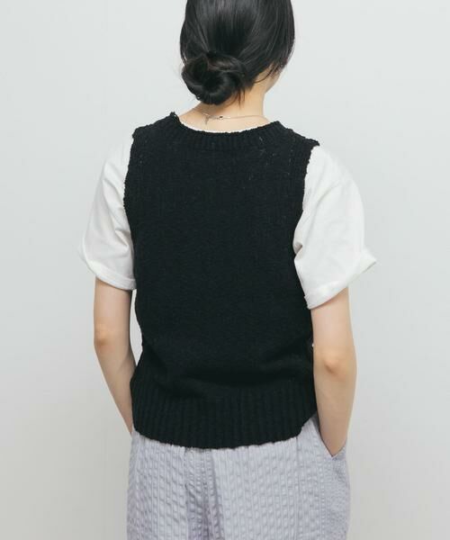 KBF / ケービーエフ ニット・セーター | ブークレニットタンクトップ | 詳細17