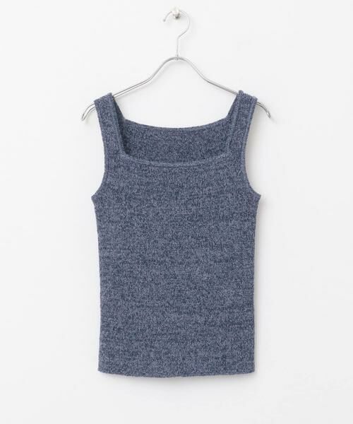 KBF / ケービーエフ タンクトップ | スクエアニットタンクトップ | 詳細10
