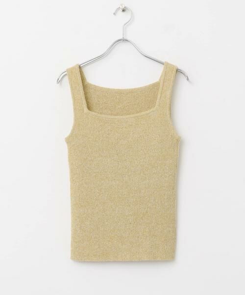 KBF / ケービーエフ タンクトップ | スクエアニットタンクトップ | 詳細30