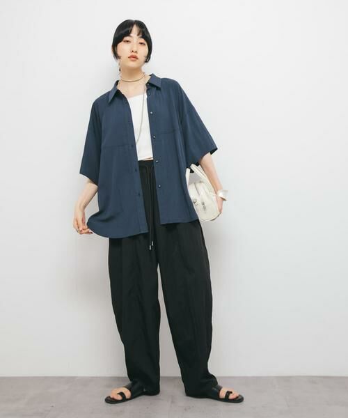 KBF / ケービーエフ シャツ・ブラウス | マニッシュルーズシャツ | 詳細5