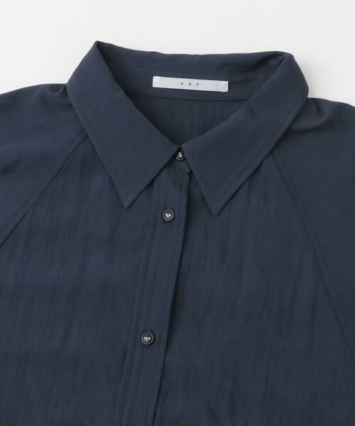 KBF / ケービーエフ シャツ・ブラウス | マニッシュルーズシャツ | 詳細9
