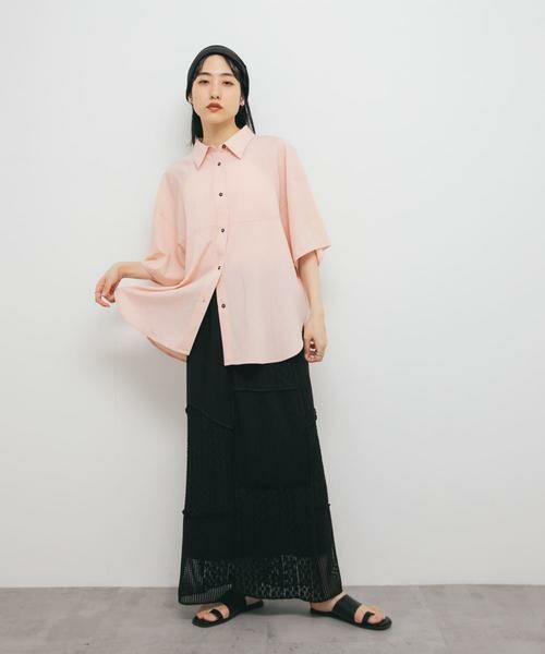 KBF / ケービーエフ シャツ・ブラウス | マニッシュルーズシャツ | 詳細14