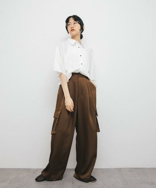 KBF / ケービーエフ シャツ・ブラウス | マニッシュルーズシャツ | 詳細26