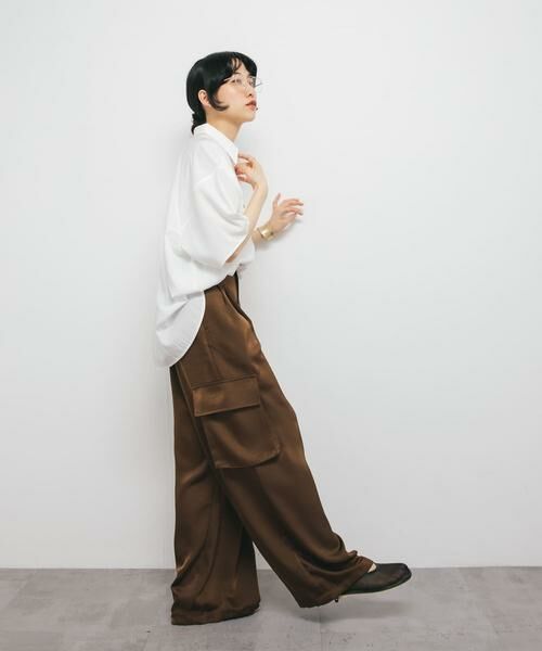 KBF / ケービーエフ シャツ・ブラウス | マニッシュルーズシャツ | 詳細27