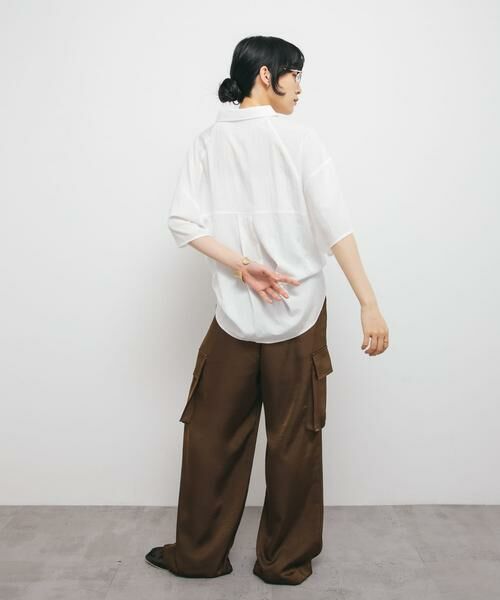 KBF / ケービーエフ シャツ・ブラウス | マニッシュルーズシャツ | 詳細28