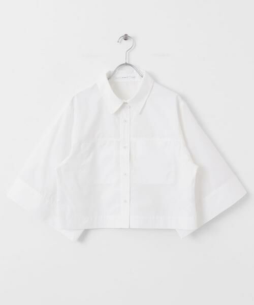 KBF / ケービーエフ シャツ・ブラウス | クロップドハーフスリーブシャツ | 詳細23