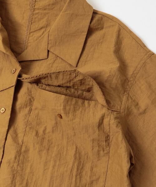 KBF / ケービーエフ シャツ・ブラウス | ポケットデザインルーズシャツ | 詳細10