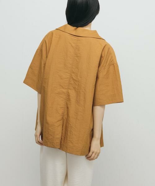 KBF / ケービーエフ シャツ・ブラウス | ポケットデザインルーズシャツ | 詳細4
