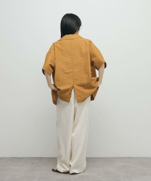 KBF / ケービーエフ シャツ・ブラウス | ポケットデザインルーズシャツ | 詳細7