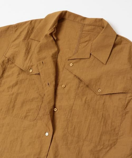 KBF / ケービーエフ シャツ・ブラウス | ポケットデザインルーズシャツ | 詳細9