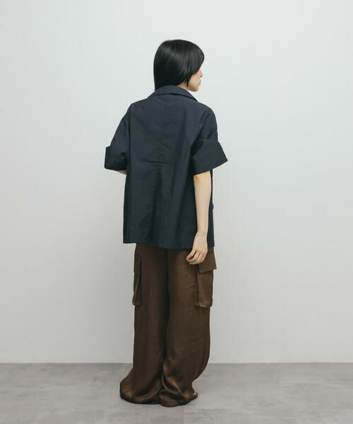 KBF / ケービーエフ シャツ・ブラウス | ポケットデザインルーズシャツ | 詳細20