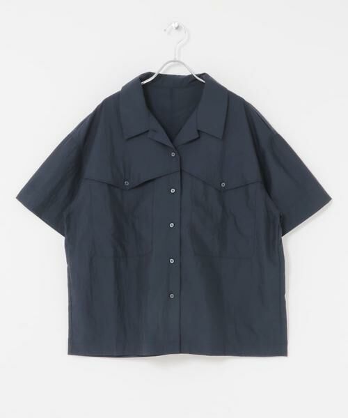KBF / ケービーエフ シャツ・ブラウス | ポケットデザインルーズシャツ | 詳細21