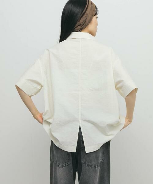 KBF / ケービーエフ シャツ・ブラウス | ポケットデザインルーズシャツ | 詳細25