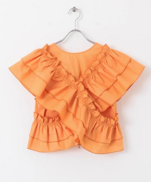 KBF / ケービーエフ シャツ・ブラウス | マルチWAYクロスフリルブラウス | 詳細10