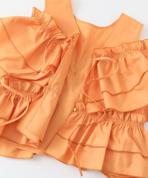 KBF / ケービーエフ シャツ・ブラウス | マルチWAYクロスフリルブラウス | 詳細9