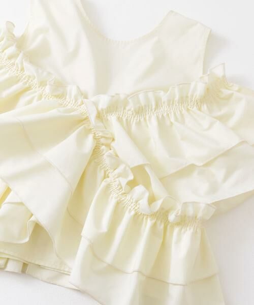 KBF / ケービーエフ シャツ・ブラウス | マルチWAYクロスフリルブラウス | 詳細21