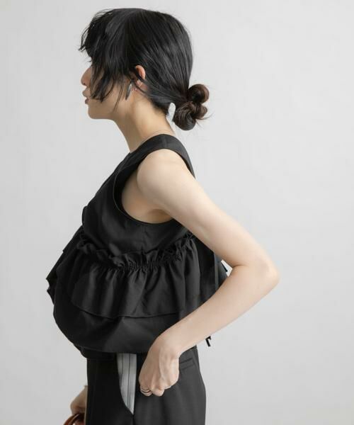 KBF / ケービーエフ シャツ・ブラウス | マルチWAYクロスフリルブラウス | 詳細25