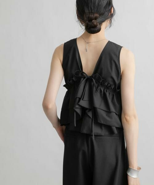 KBF / ケービーエフ シャツ・ブラウス | マルチWAYクロスフリルブラウス | 詳細26