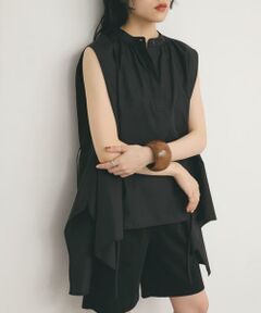 KBF / ケービーエフ シャツ・ブラウス | BACKボリュームギャザーブラウス