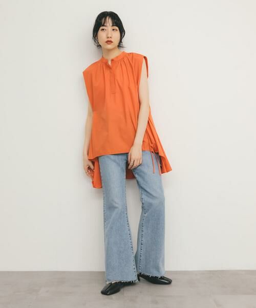 KBF / ケービーエフ シャツ・ブラウス | BACKボリュームギャザーブラウス | 詳細6