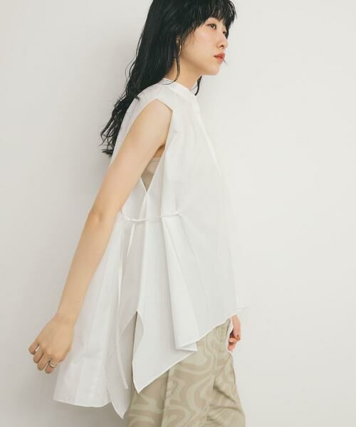 KBF / ケービーエフ シャツ・ブラウス | BACKボリュームギャザーブラウス | 詳細18