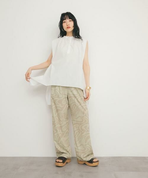 KBF / ケービーエフ シャツ・ブラウス | BACKボリュームギャザーブラウス | 詳細19