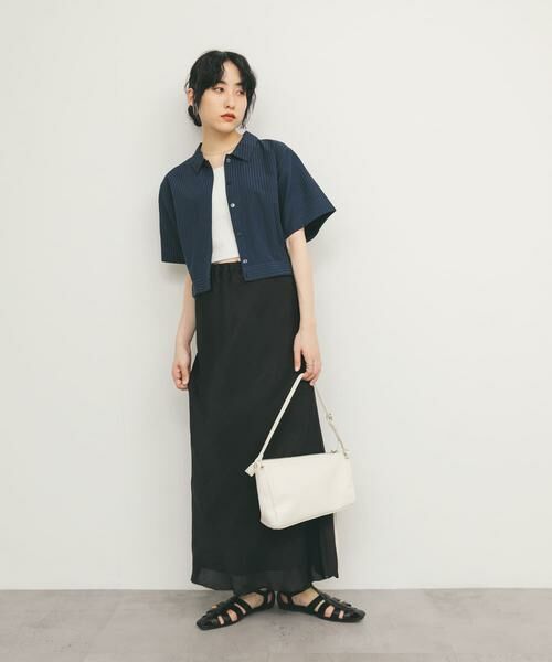 KBF / ケービーエフ シャツ・ブラウス | コンパクトストライプシャツ | 詳細5