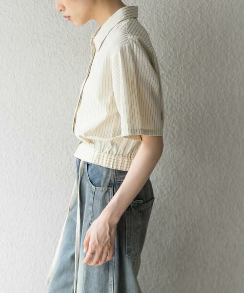 KBF / ケービーエフ シャツ・ブラウス | コンパクトストライプシャツ | 詳細10