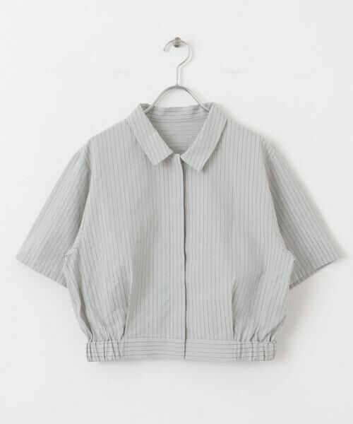 KBF / ケービーエフ シャツ・ブラウス | コンパクトストライプシャツ | 詳細26