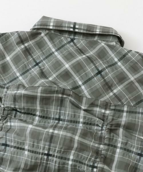 KBF / ケービーエフ シャツ・ブラウス | ドロストシアーチェックブラウス | 詳細22