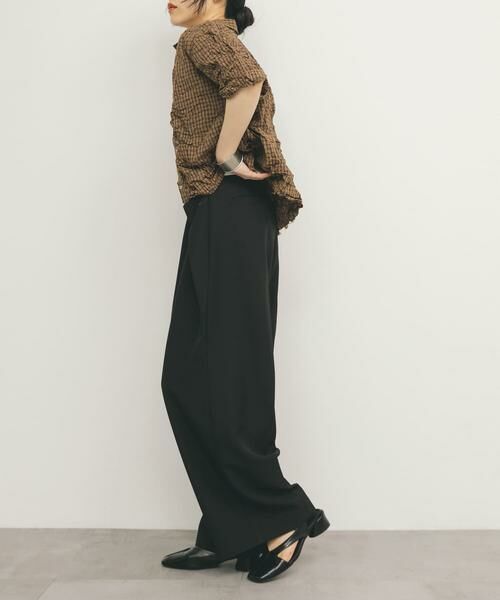 KBF / ケービーエフ シャツ・ブラウス | ワッシャーチェックシャツ | 詳細6