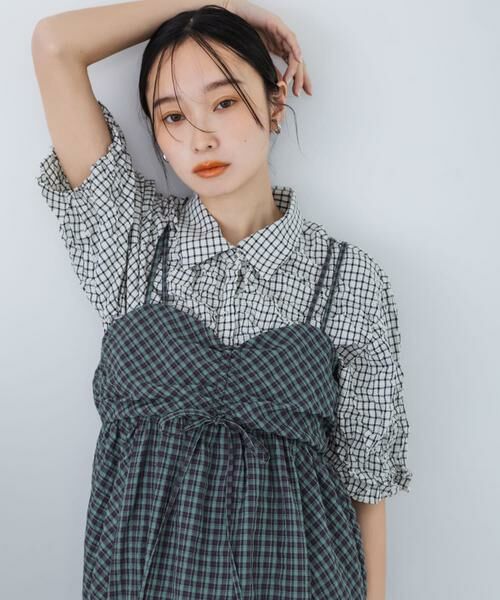 KBF / ケービーエフ シャツ・ブラウス | ワッシャーチェックシャツ | 詳細19