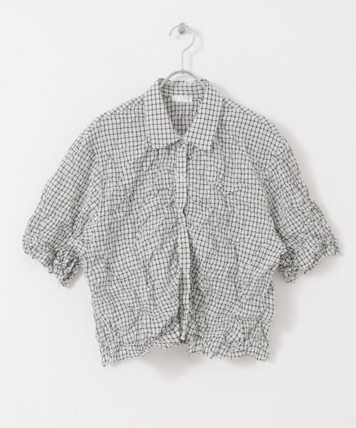 KBF / ケービーエフ シャツ・ブラウス | ワッシャーチェックシャツ | 詳細23