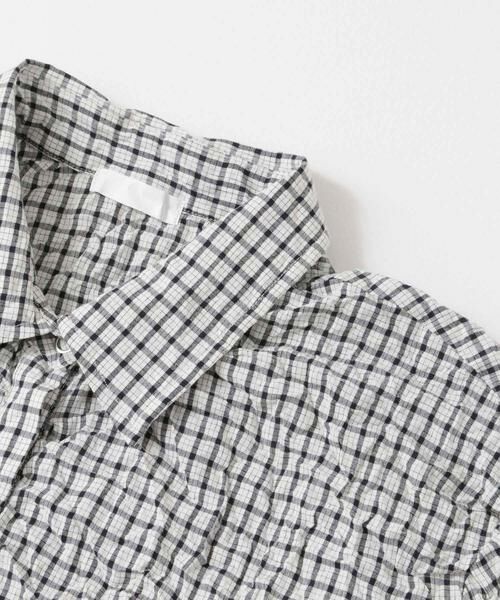 KBF / ケービーエフ シャツ・ブラウス | ワッシャーチェックシャツ | 詳細24
