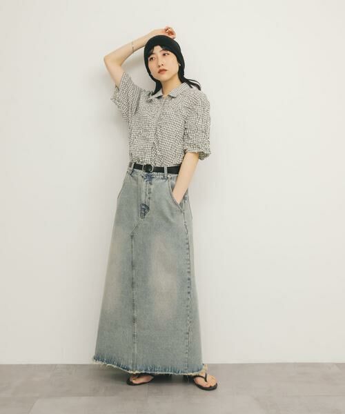 KBF / ケービーエフ シャツ・ブラウス | ワッシャーチェックシャツ | 詳細16