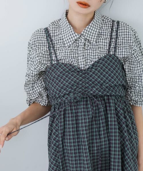 KBF / ケービーエフ シャツ・ブラウス | ワッシャーチェックシャツ | 詳細18