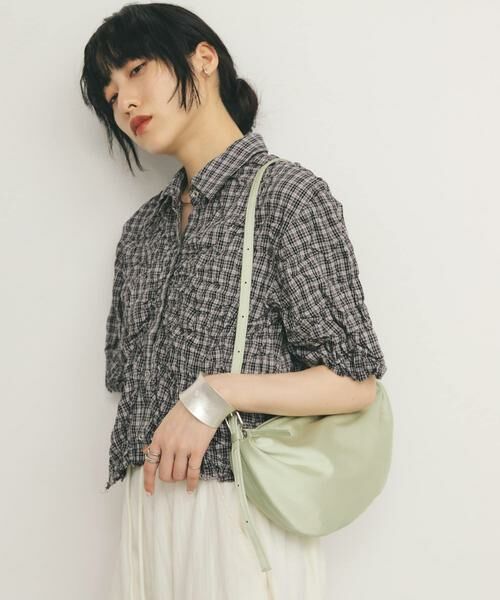 KBF / ケービーエフ シャツ・ブラウス | ワッシャーチェックシャツ | 詳細27