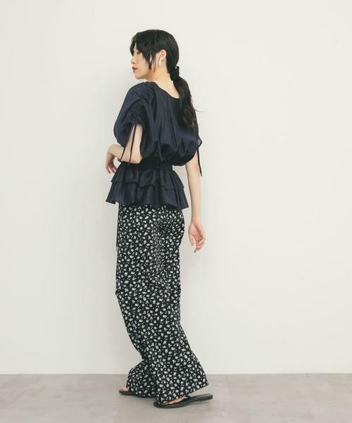 KBF / ケービーエフ シャツ・ブラウス | ドロストシアートップス | 詳細16