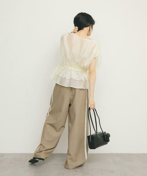 KBF / ケービーエフ シャツ・ブラウス | ドロストシアートップス | 詳細29