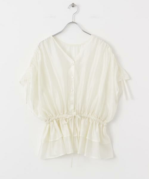 KBF / ケービーエフ シャツ・ブラウス | ドロストシアートップス | 詳細30
